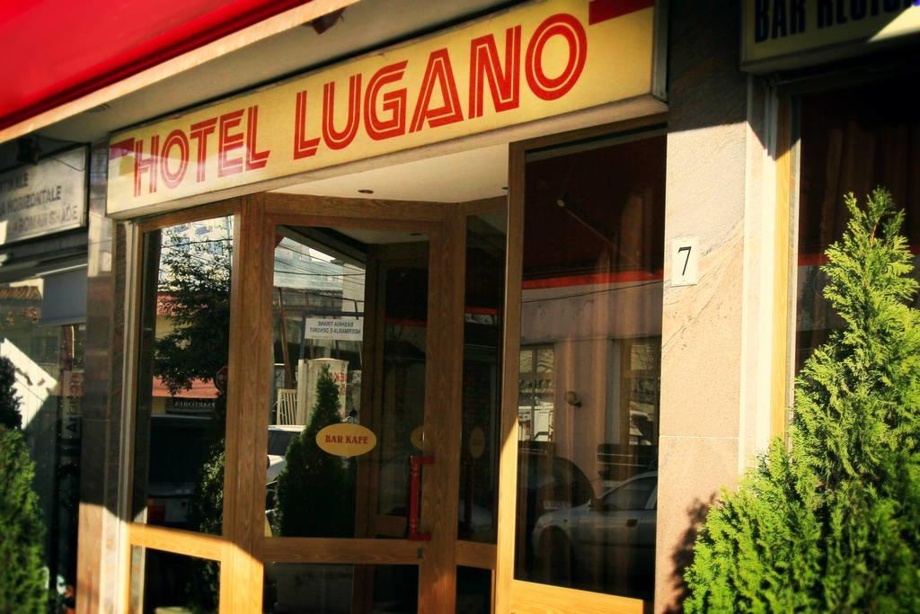 Lugano Hotel 地拉那 外观 照片